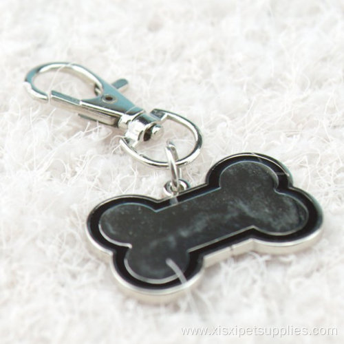Etched Stainless Steel Pet ID Tag for Dog